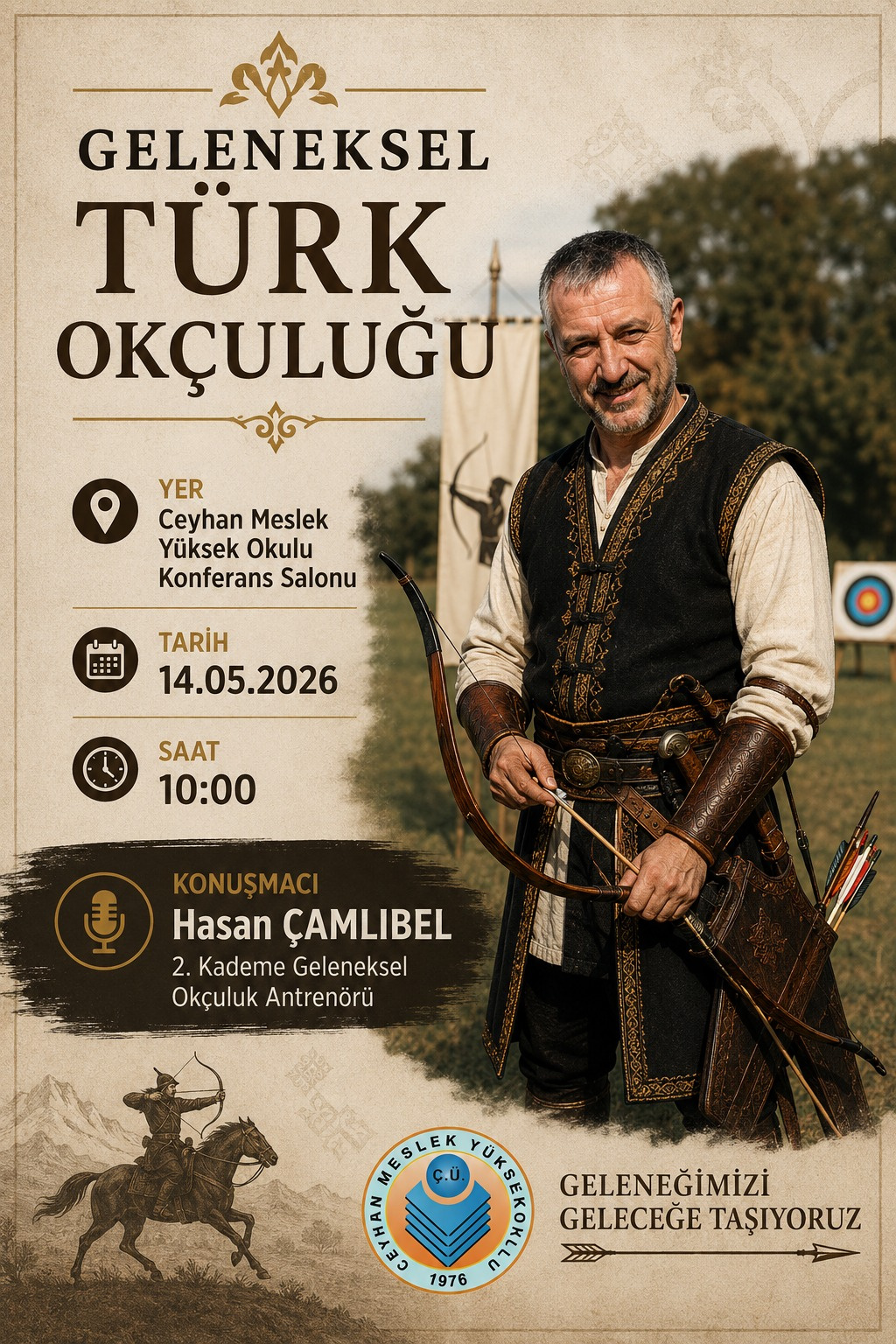 <p style="color:green;font-size: 30px">GELENEKSEL TÜRK OKÇULUĞU</p>